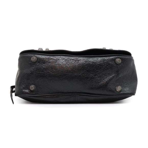 Balenciaga Shoulder Bag Le Cagole Medium Leather Black - Picture 3 of 13
